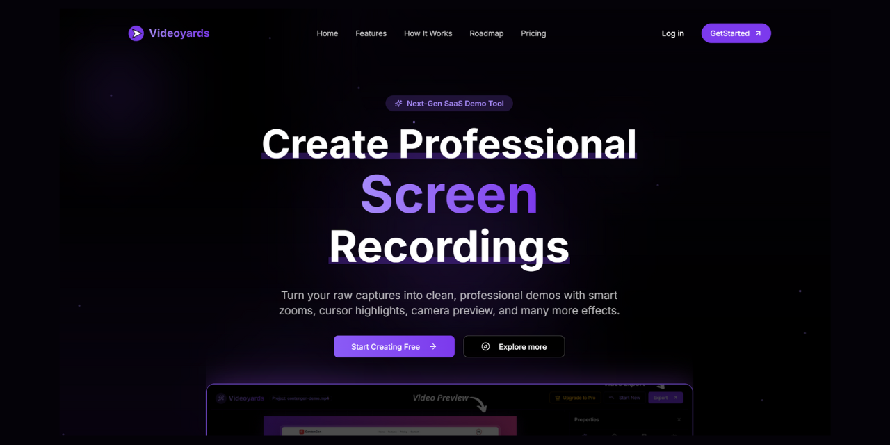 Show HN: I made a Web based, Screen Studio for windows